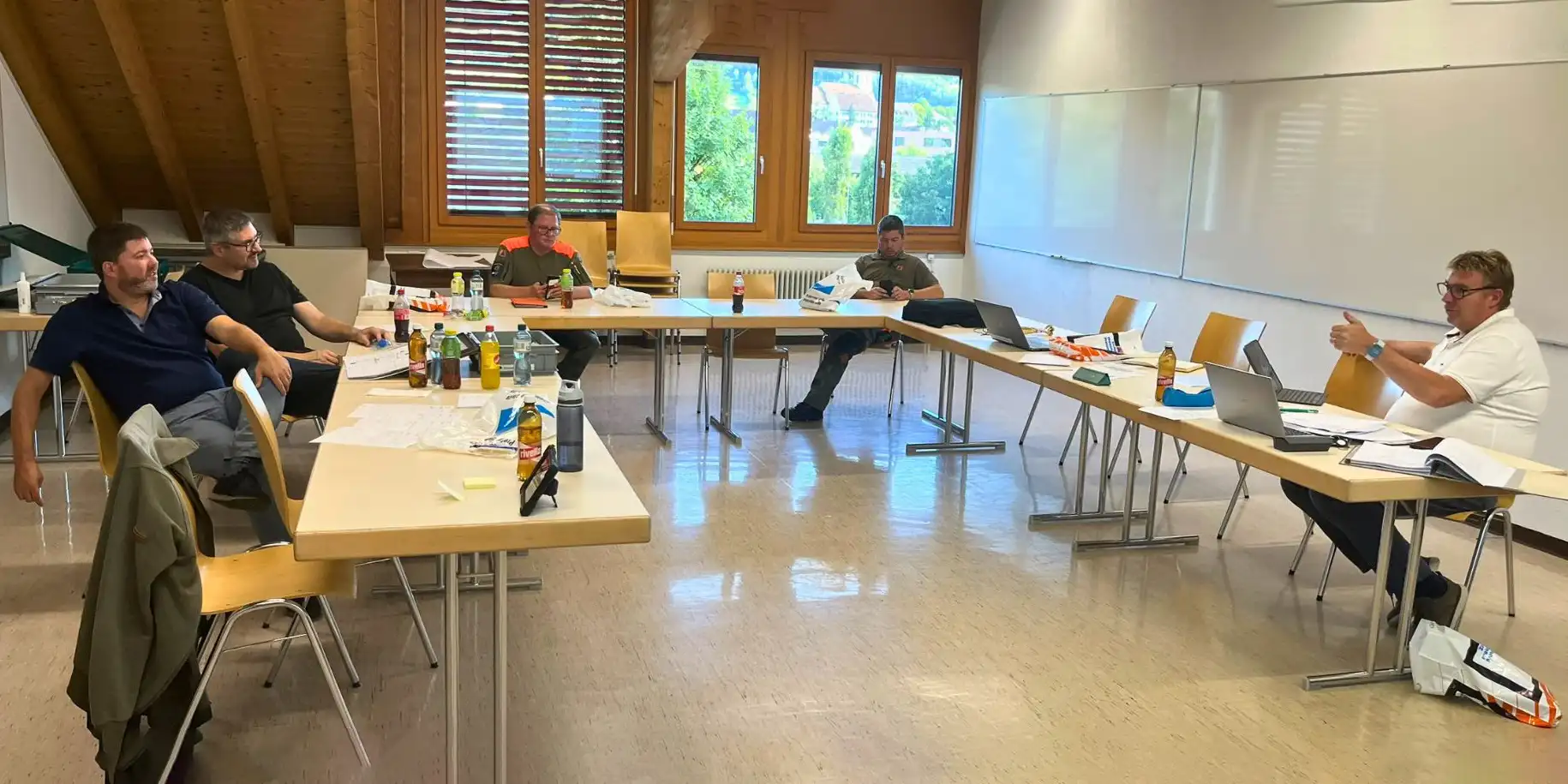 rfo bevsv oberes fricktal Mitglieder des RFO Oberes Fricktal an einer Sitzung